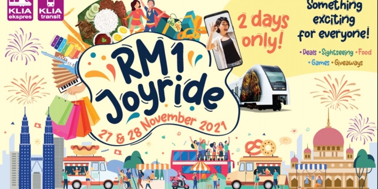 周末去哪儿玩？参与ERL“1令吉快乐搭乘”看表演逛市集