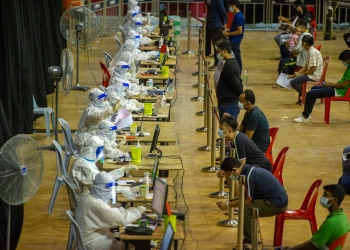 单日确诊病例降至5字头!今5809人染疫