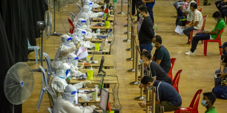 单日确诊病例降至5字头！今5809人染疫