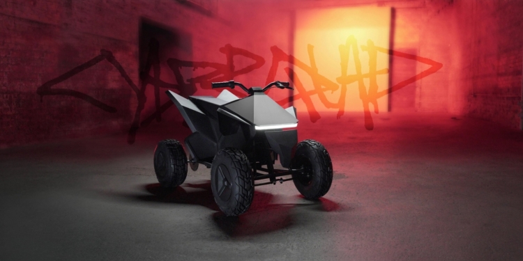 最高时速16公里 特斯拉推出Cyberquad For Kids电动全地形车
