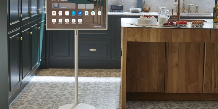 可播放Netflix 落地式智能电视LG StanbyME设计酷炫！