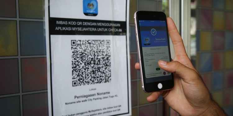 MySejahtera有新功能!用蓝牙追踪密切接触者