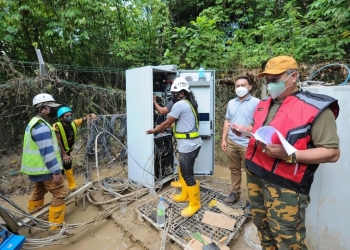 避免通讯服务受水灾影响 安努亚：“垫高”水灾区电讯塔3公尺