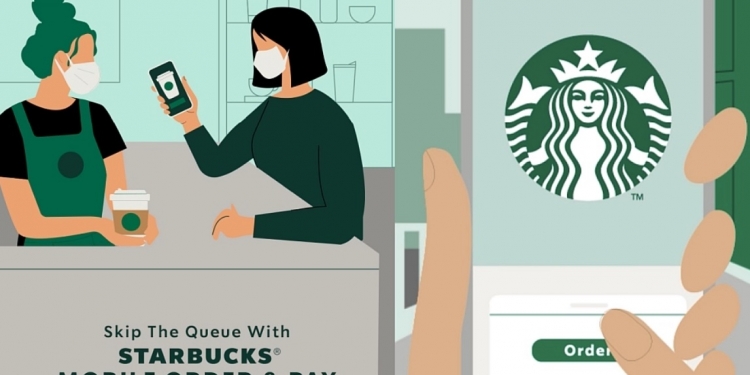 无需排队下单了！星巴克推“Mobile Order & Pay”功能