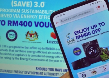 可享高达RM400折扣 政府推SAVE 3.0计划