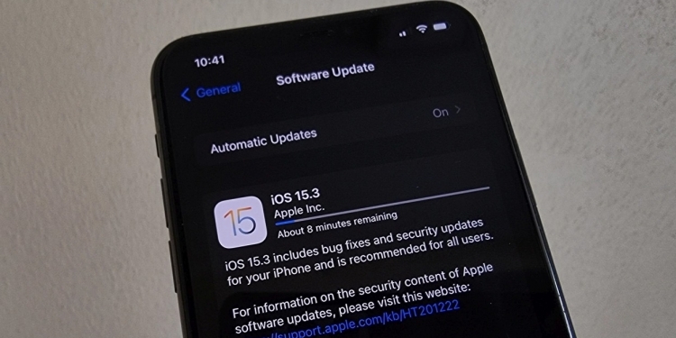 苹果推送iOS 15.3更新 修复多项安全漏洞 