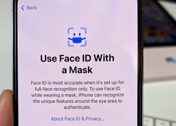 仅限iPhone 12以上！升级iOS 15.4后戴口罩也可解锁FaceID