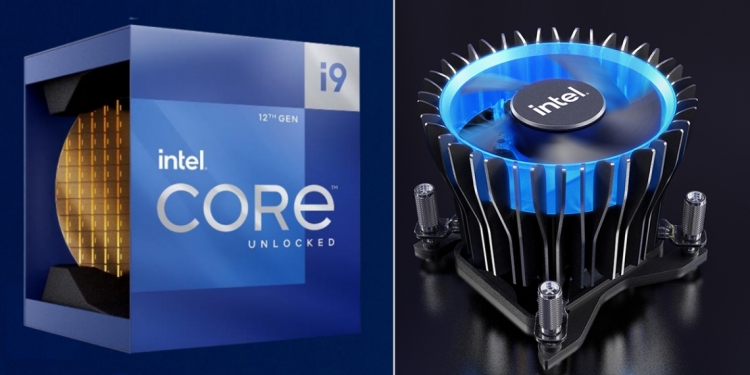 英特尔发布第12代台式机CPU 展示带有RGB灯散热器