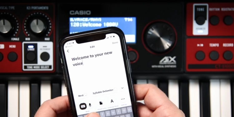 卡西欧推出会“唱歌”电子键盘!但声音似乎有点“糟糕”