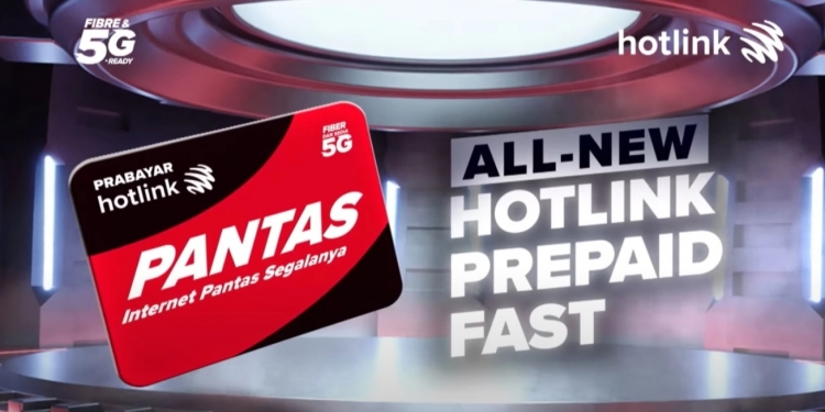 Hotlink Prepaid Pantas配套 20GB高速数据一年有效RM30