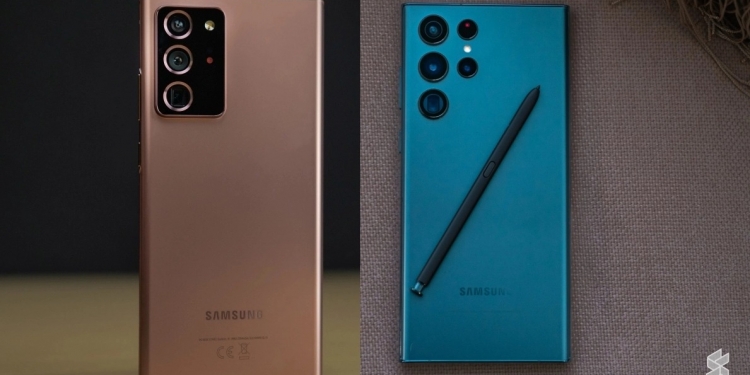 Galaxy S22 Ultra和Galaxy Note 20 Ultra怎么选？看看有何差别再入手！