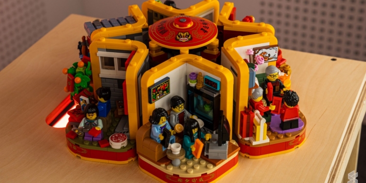 乐高推出虎年限定盒组！还原接财神等新春习俗