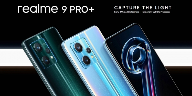 采用变色颜料搭载50MP镜头!Realme 9 Pro系列印度开卖