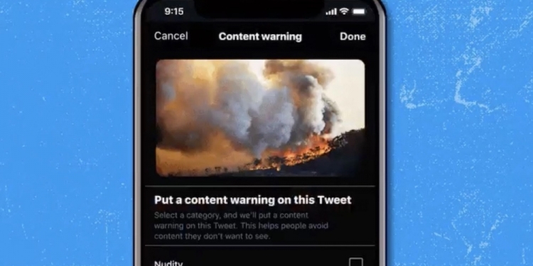想要分享敏感内容？推特增“一次性敏感内容警告”选项！