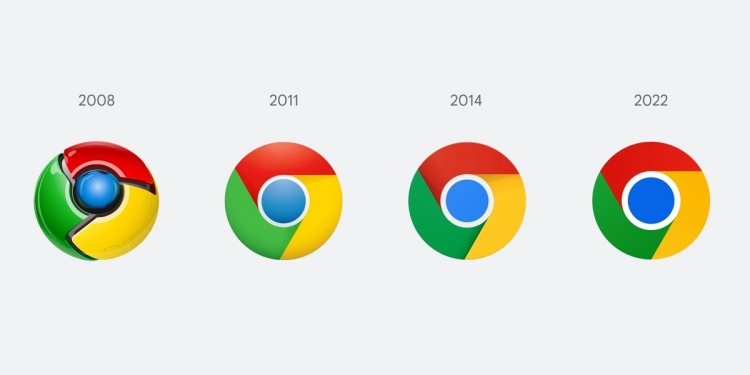 谷歌浏览器换新Logo 你看得出差别吗？