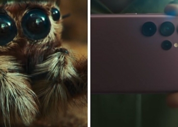 被小蜘蛛萌哭了？看看三星Galaxy S22 Ultra广告发生什么事！