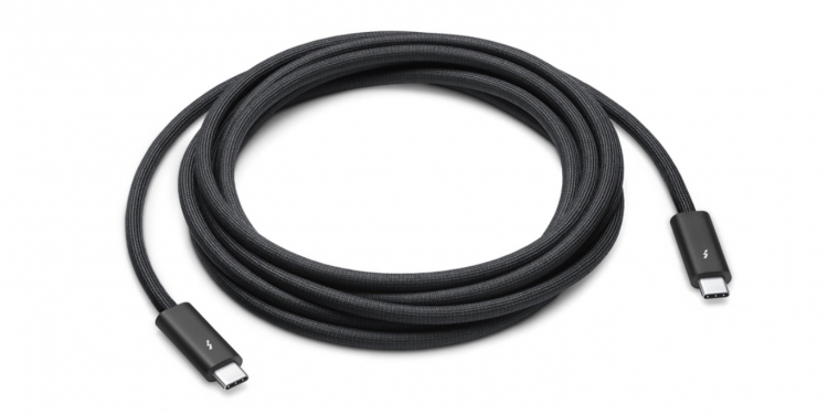苹果发布Thunderbolt 4‘Pro’数据线 售价从RM649起