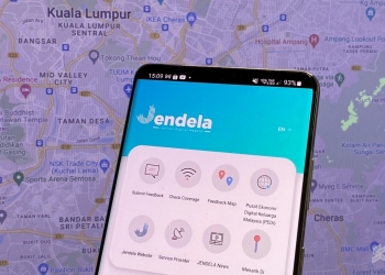 收讯不良？可透过JENDELA  Map App投诉