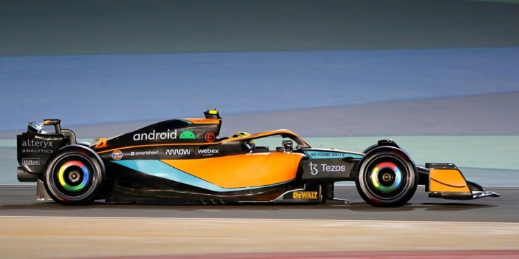 与谷歌结成合作伙伴 迈凯伦F1车队赛车轮辋采用Chrome标志设计