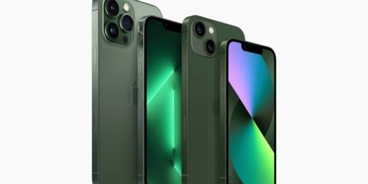 绿色版iPhone 13和松岭绿版iPhone 13 Pro开放预购