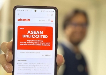 亚航东盟无限通行证 再延长至今年6月