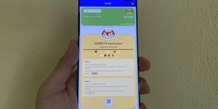 未接种加强针者MySJ疫苗证书将被删除？ 卫生部：假消息！