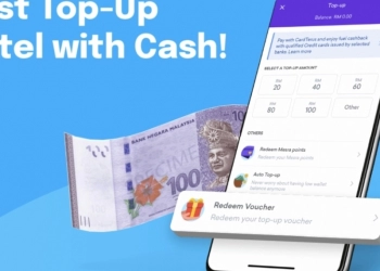 没有信用卡或扣账卡？Setel可用现金充值