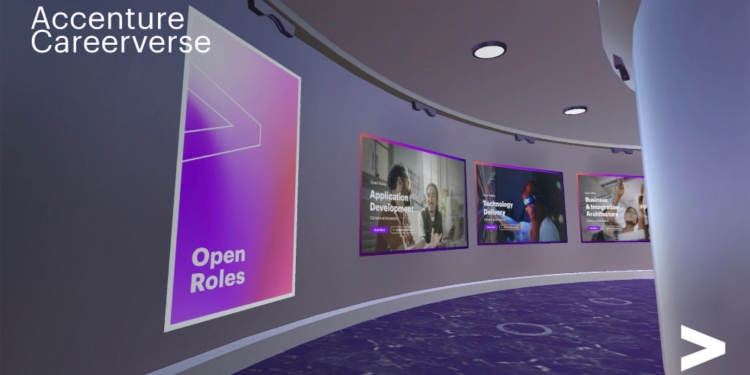 招聘科技人才 埃森哲公司422举办Careerverse