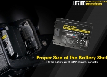 Nitecore推索尼Alpha相机可充电电池组UFZ100