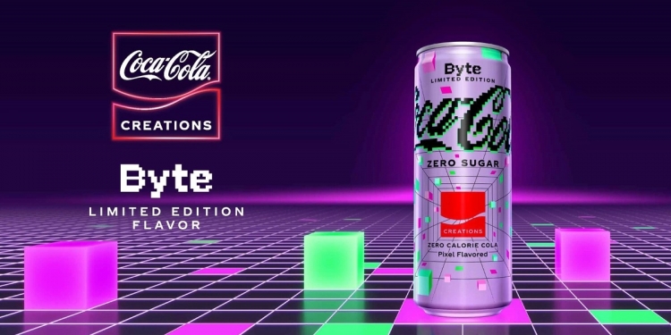 与《Fortnite》合作踏入元宇宙！ 可口可乐推“像素口味”限量饮料