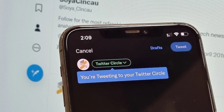 推特测试Twitter Circle 让你选定最多150人分享推文