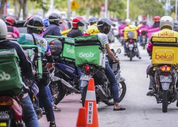 全面开放后人人出门 隆市外送员数量及订单皆减少