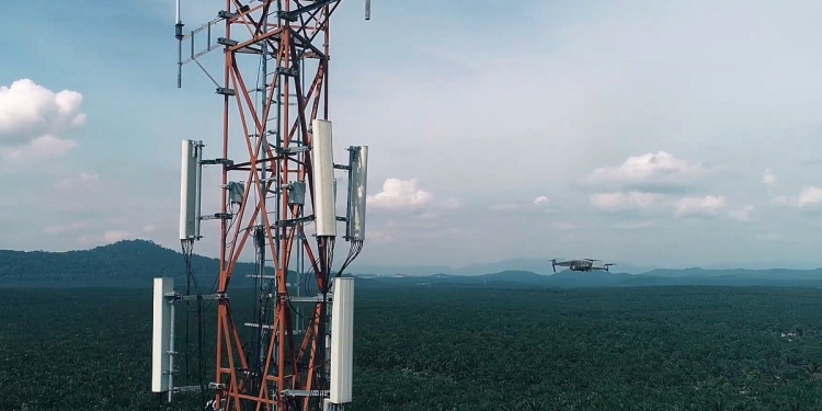 Edotco采用无人机和人工智能 加快部署电讯塔和5G网络