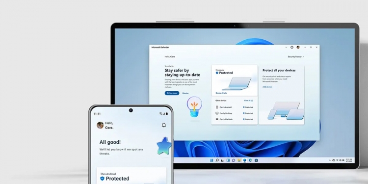 跨平台提供在线保护 新版Microsoft Defender电脑手机都可用