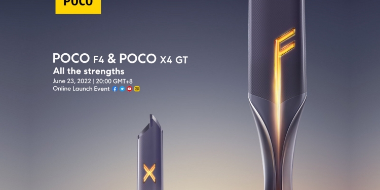 Poco F4和Poco X4 GT下周亮相 发布前先了解这两款手机