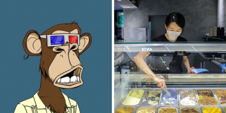 万物皆可NFT?主题冰淇淋店入驻双威金字塔广场!