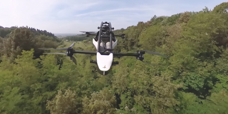 通勤新选择?瑞典研发飞行车Jetson One