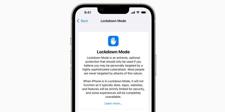 提升设备安全和隐私功能 苹果将推出Lockdown Mode