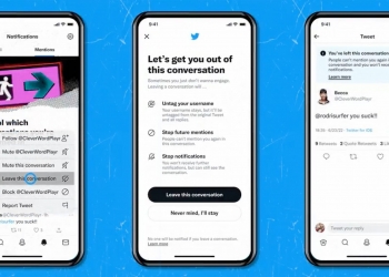 取消关注被标记对话 推特新出Unmentioning功能