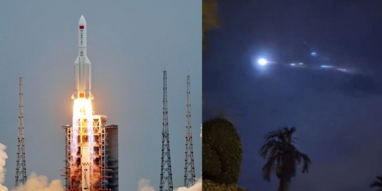 这不是流星！MOSTI证实是火箭碎片飞过砂州