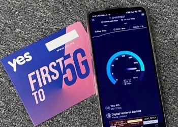 Yes 5G扩大覆盖范围到怡保了！