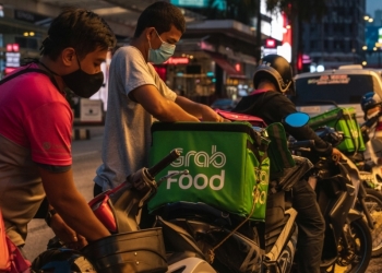 外送员不满削减佣金发起抗议 Grab声称误会一场