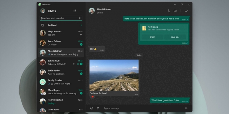 WhatsApp更新电脑版应用！无需开手机也能通讯