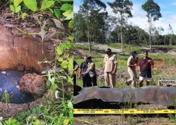 砂州和西加里曼丹发现火箭碎片？MOSTI：已委派小组调查