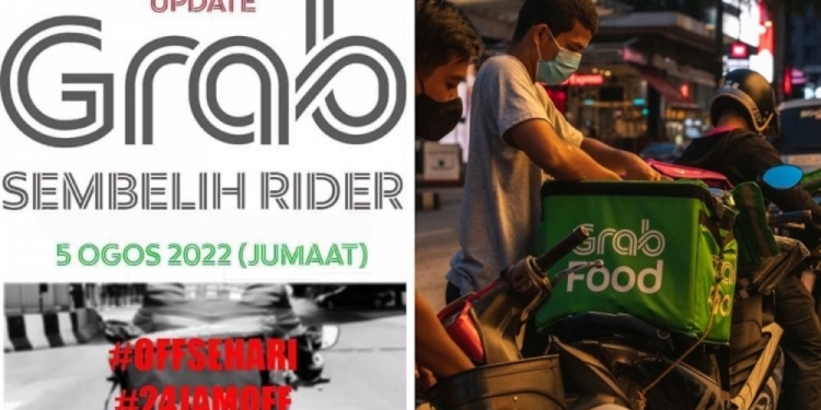 Grab削减收入?外送员805发起抗议行动