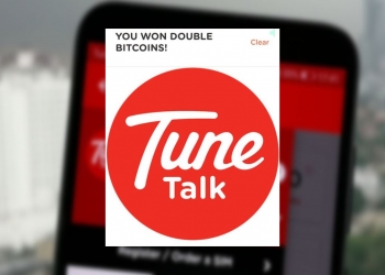TuneTalk用户收到Double Bitcoin推送？小心，这是骗局！