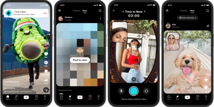 与BeReal相似!TikTok推TikTok Now功能