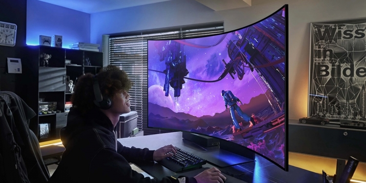 三星55寸Odyssey Ark屏幕开放预购！送The Freestyle投影器