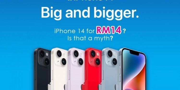 开卖首日办疯狂促销！Celcom让你以RM14入手iPhone 14