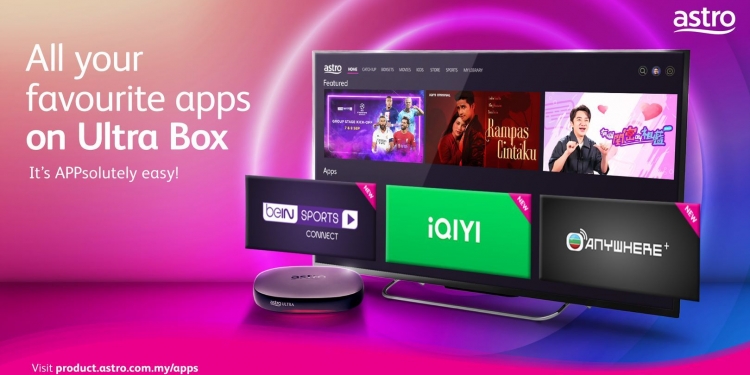 Astro Ultra Box新增BeIN Sports Connect、爱奇艺和TVBAnywhere+